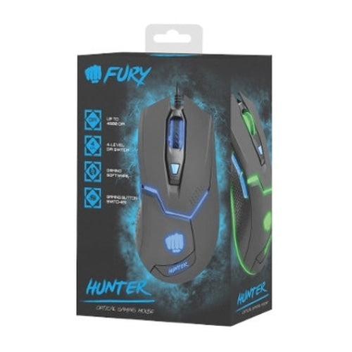 Мишка Fury Gaming mouse Hunter 4800DPI optical with
