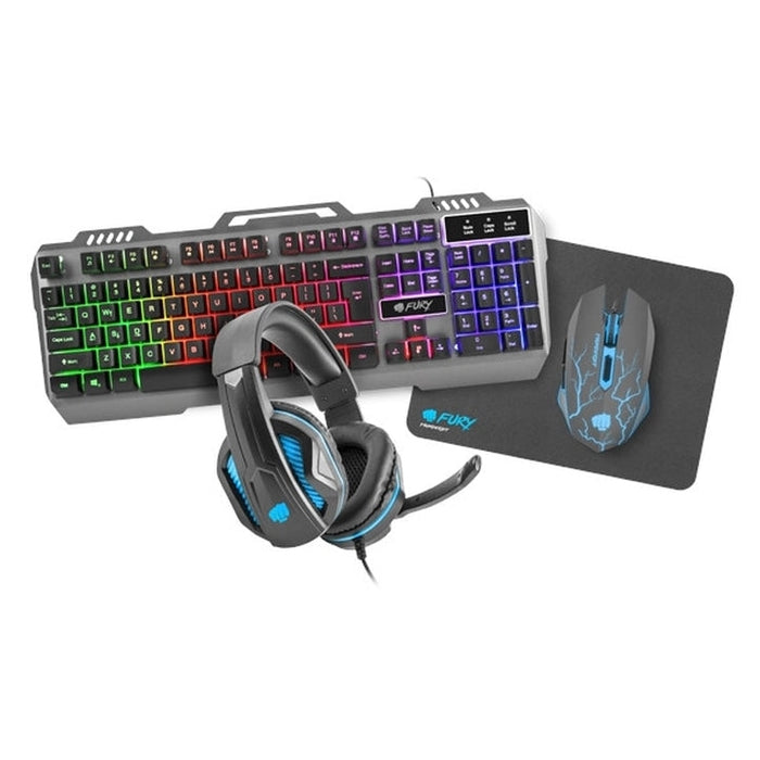 Комплект Fury Gaming combo set 4in1 Thunderjet