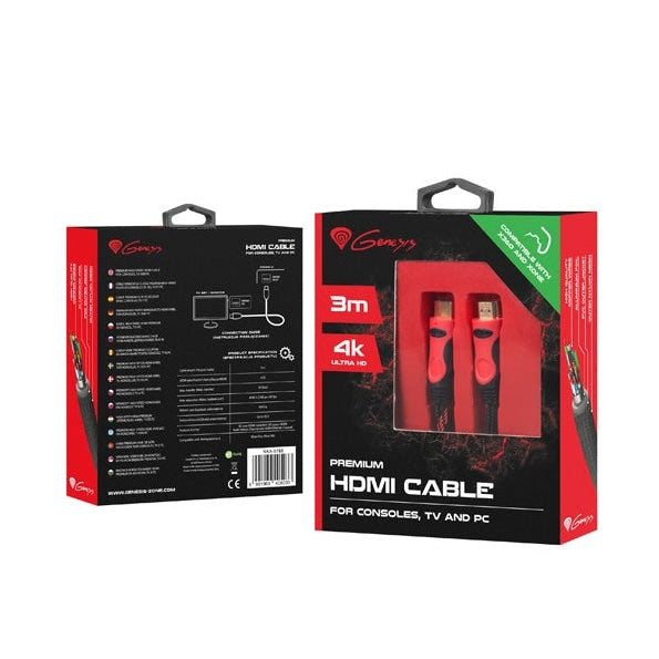 Кабел Genesis Premium High - Speed Hdmi Cable For Xbox