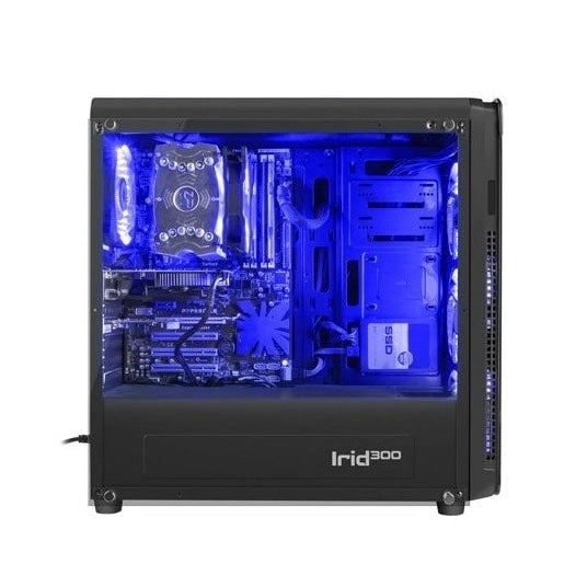 Кутия за компютър Genesis Case Irid 300 Blue