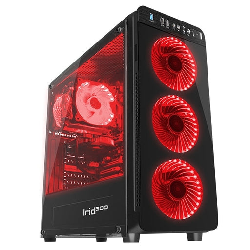 Кутия за компютър Genesis Case Irid 300 Red