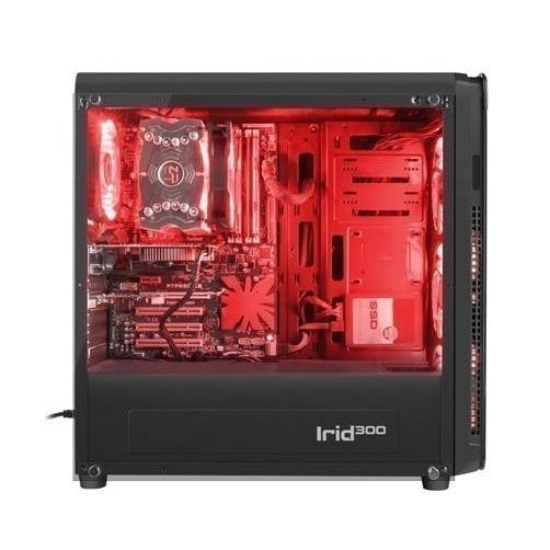 Кутия за компютър Genesis Case Irid 300 Red