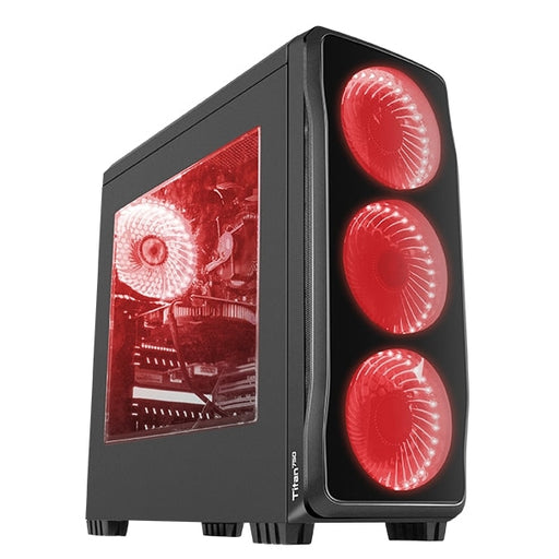 Кутия за компютър Genesis Case Titan 750 Red