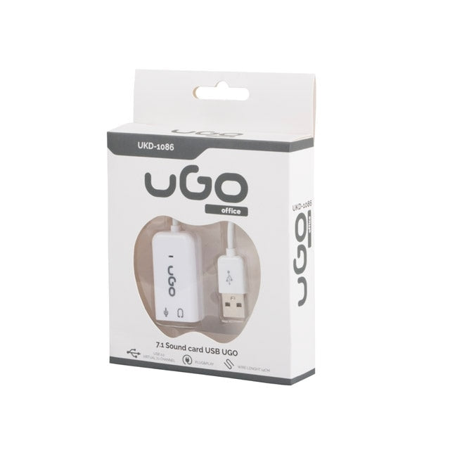 Аудио карта uGo Sound card UKD - 1086 USB on cable