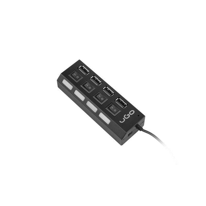 USB хъб uGo 2.0 hub MAIPO HU110 4 - port with switch