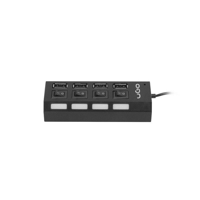 USB хъб uGo 2.0 hub MAIPO HU110 4 - port with switch