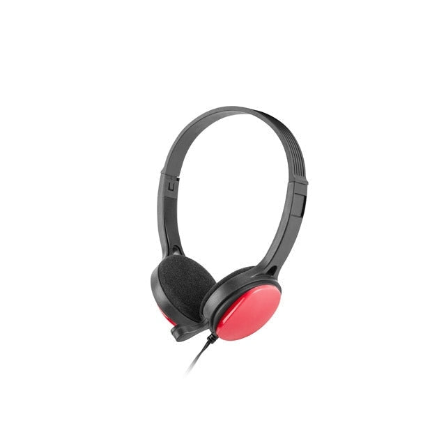 Слушалки uGo Headset USL - 1222 + microphone Red