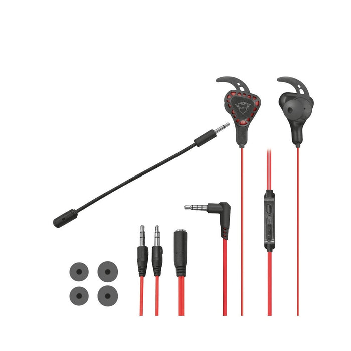 Слушалки TRUST GXT 408 Cobra Multiplatform Gaming Earphones