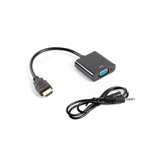 Адаптер Lanberg adapter HDMI - A (m) - > VGA (f)