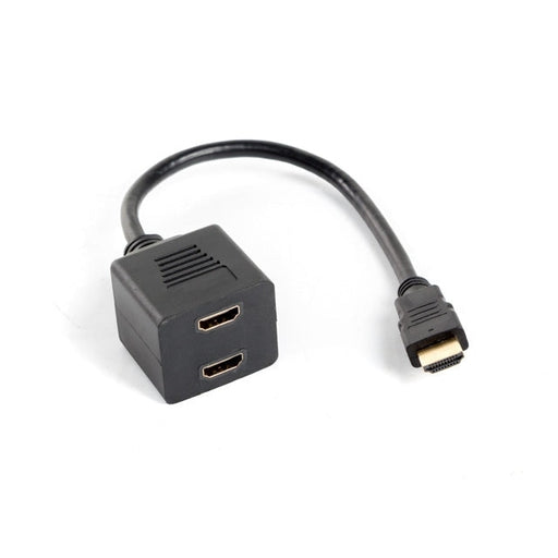 Адаптер Lanberg adapter HDMI - A (m) - > (f) x2