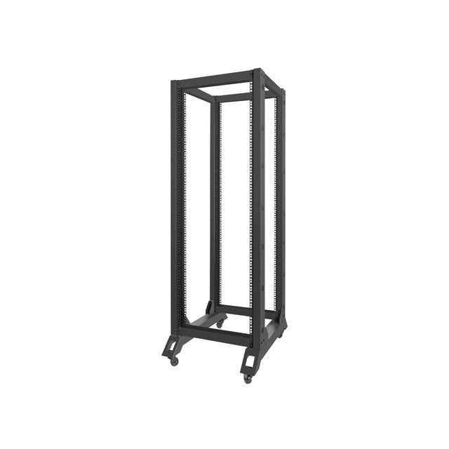 Комуникационен шкаф Lanberg open rack 32U 600x800 black