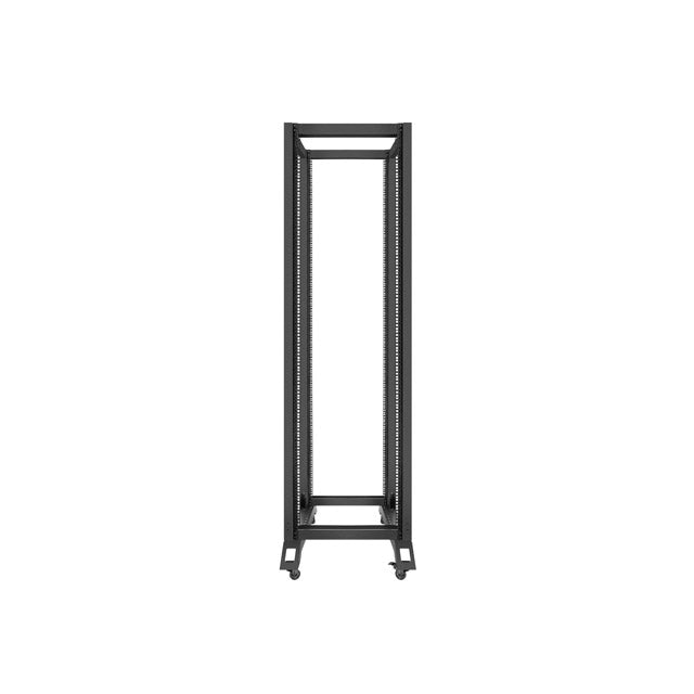 Комуникационен шкаф Lanberg open rack 42U 600x800 black