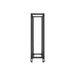 Комуникационен шкаф Lanberg open rack 42U 600x800 black