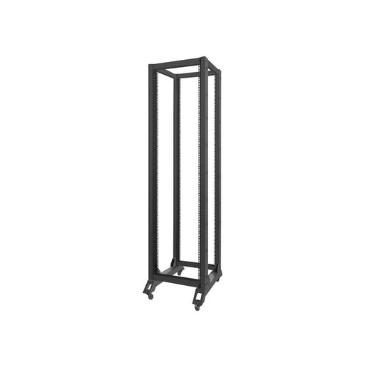 Комуникационен шкаф Lanberg open rack 42U 600x800 black