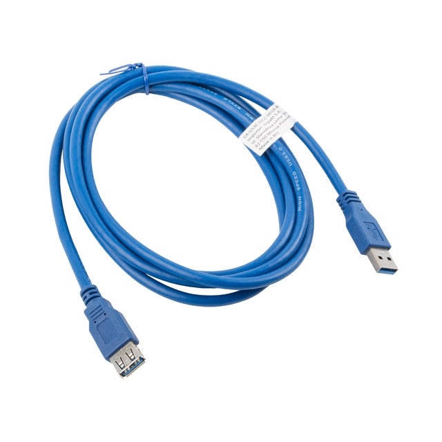 Кабел Lanberg extension cable USB 3.0 AM - AF 1.8m blue