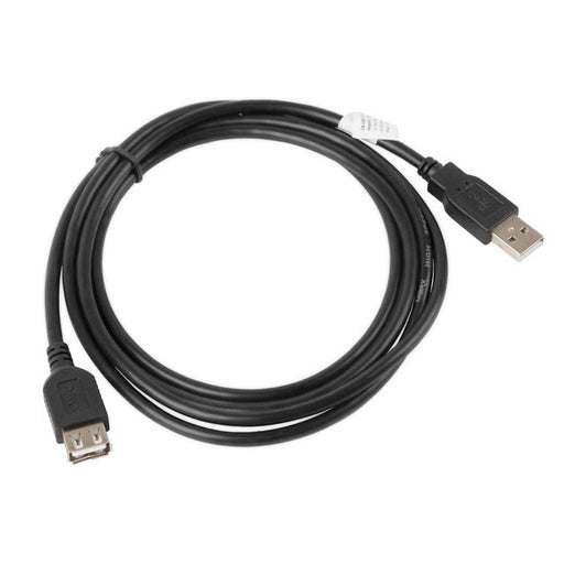 Кабел Lanberg extension cable USB 2.0 AM - AF 1.8m black