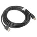 Кабел Lanberg extension cable USB 2.0 AM - AF 5m black