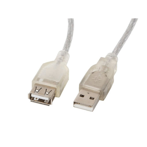Кабел Lanberg extension cable USB 2.0 AM - AF 1.8m