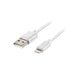 Кабел Lanberg LIGHTNING(M) - > USB - A (M) cable 1m white