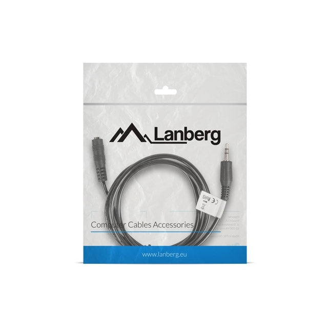 Кабел Lanberg extension cable mini jack 3.5mm M/F 3