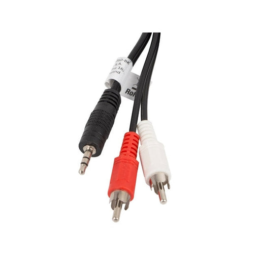 Кабел Lanberg mini jack 3.5mm (M) 3 pin - > 2X RCA