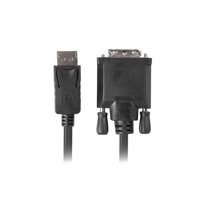 Кабел Lanberg display port (M) V1.2 - > DVI - D (24