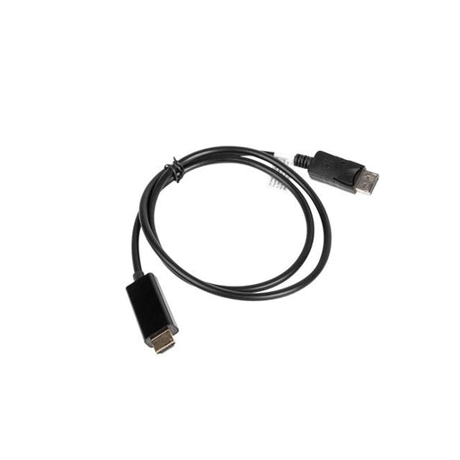 Кабел Lanberg display port (M) V1.1 - > HDMI cable 1m black