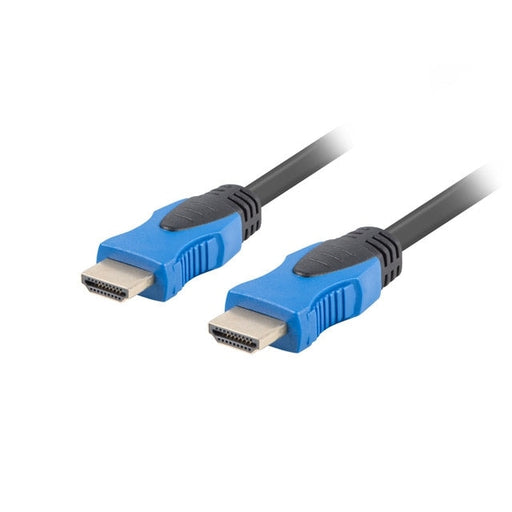 Кабел Lanberg HDMI M/M V2.0 cable 4K 0.5m CU black