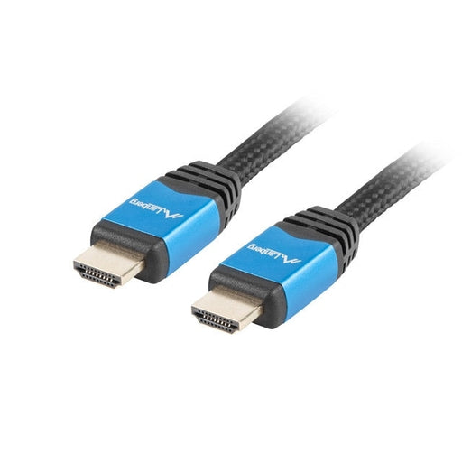 Кабел Lanberg HDMI M/M V2.0 cable 1m CU black premium