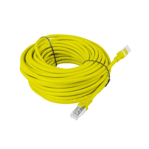 Кабел Lanberg patch cord CAT.5E FTP 15m yellow