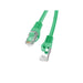 Кабел Lanberg patch cord CAT.6 FTP 0.5m green