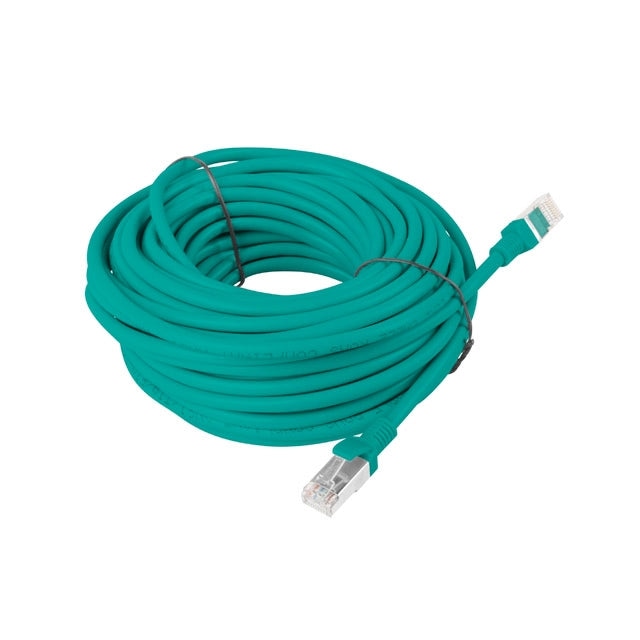 Кабел Lanberg patch cord CAT.6 15m green