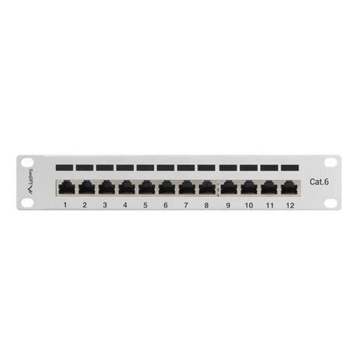 Пач панел Lanberg patch panel 12port 1U 10’ CAT.6