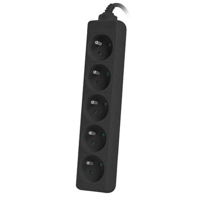 Разклонител Lanberg power strip 1m 5 sockets for UPS system