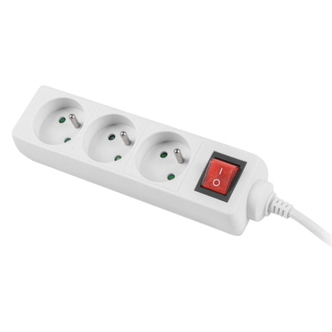 Разклонител Lanberg power strip 3m 3 sockets