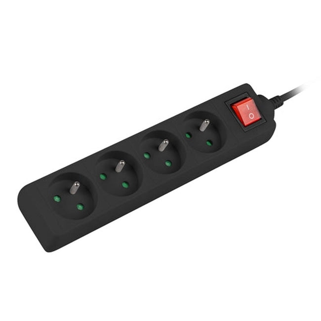 Разклонител Lanberg power strip 1.5m 4 sockets