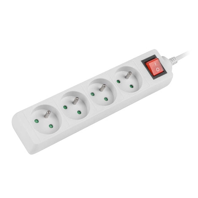 Разклонител Lanberg power strip 1.5m 4 sockets