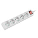 Разклонител Lanberg power strip 1.5m 5 sockets