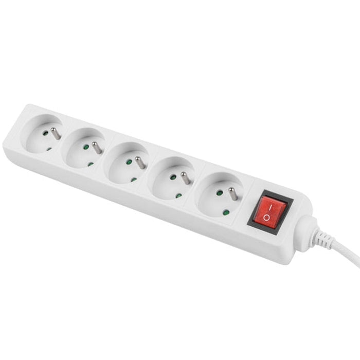 Разклонител Lanberg power strip 3m 5 sockets