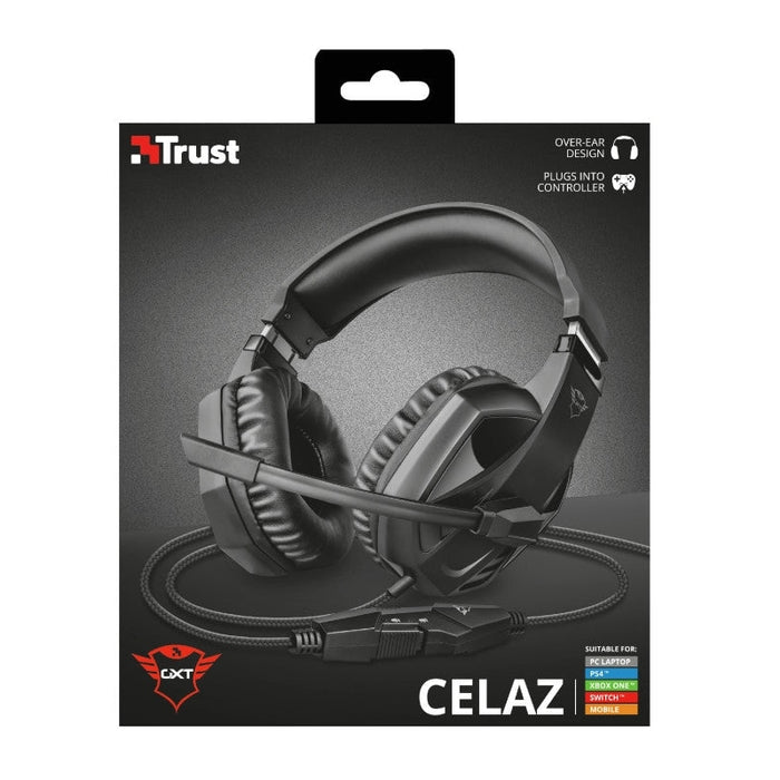 Слушалки TRUST GXT 412 Celaz Multiplatform Gaming Headset