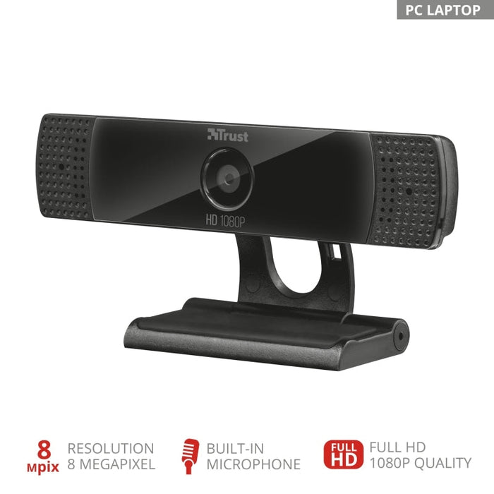 Камера TRUST GXT 1160 Vero Full HD 1080P Streaming Webcam