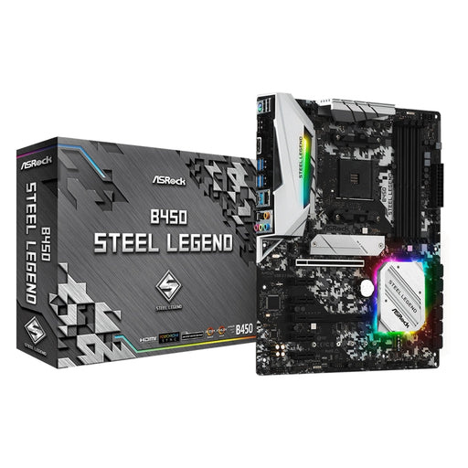 Дънна платка Asrock B450 Steel Legend