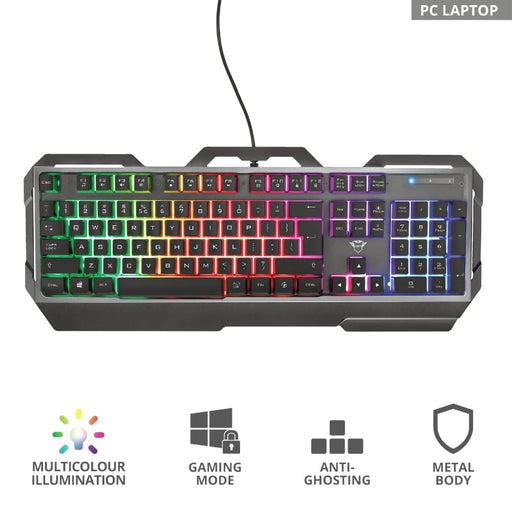 Клавиатура TRUST GXT 856 Torac Gaming Keyboard US