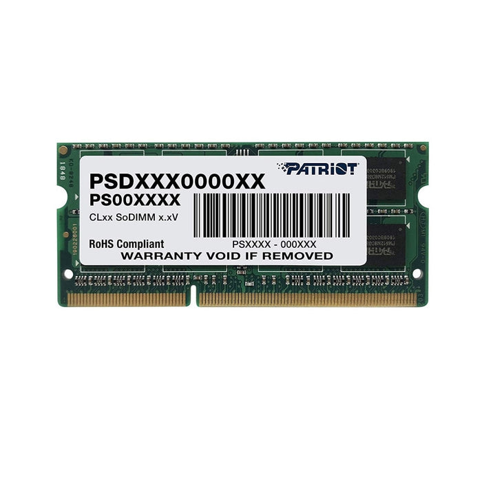 Памет, Patriot Signature for Ultrabook SODIMM DDR3 4GB L