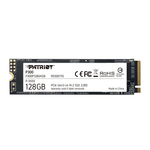 Твърд диск Patriot P300 128GB M.2 2280 PCIE
