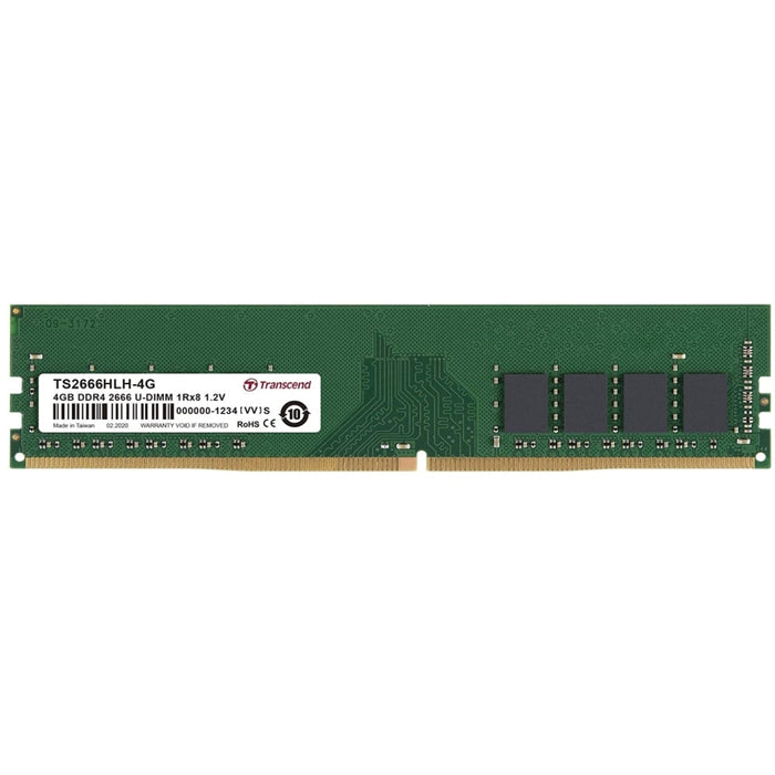 Памет Transcend 4GB TS DDR4 2666Mhz U - DIMM 1Rx8