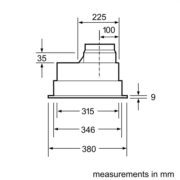 Аспиратор Bosch DHL555BL SER4; Comfort; Canopy