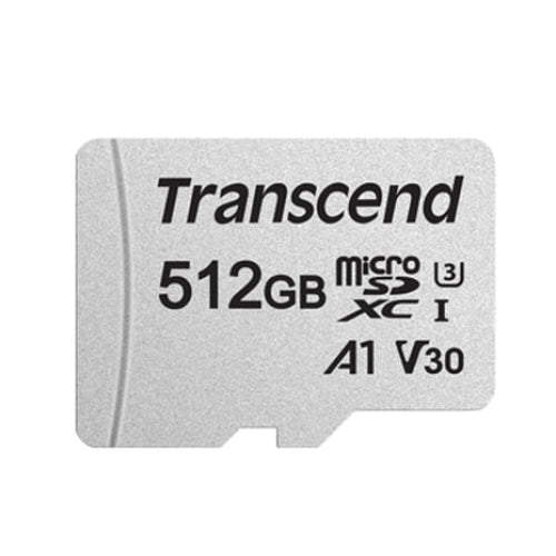 Памет Transcend 512GB microSD UHS - I U3 A1 (with adapter)