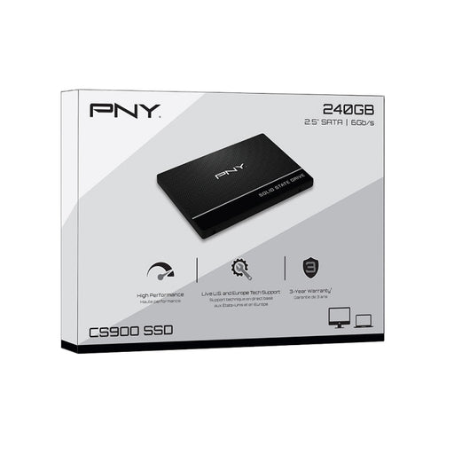 Твърд диск PNY CS900 2.5’ SATA III 240GB SSD