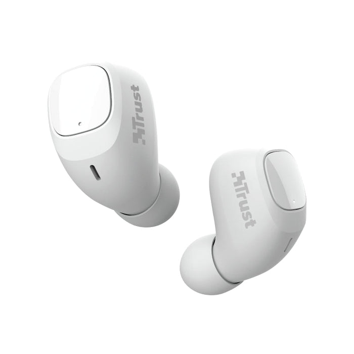 Слушалки TRUST Nika Compact Bluetooth Earphones White